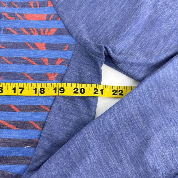 Headsweats Eventure Women's XL Blue Floral 1/2 Zip Performance‎ NWT - Picture 7 of 9